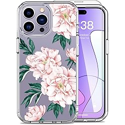 LUHOURI for iPhone 15 Pro Max Case with Screen