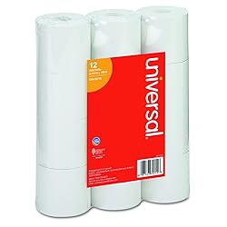 Adding Machine/Calculator Roll, 2-1/4"x150 ft White