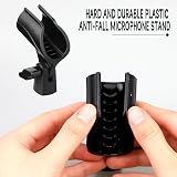 KALIONE 2 Pack Adjustable Microphone Clip Holder 5/8 to 3/8 Adapter view 3