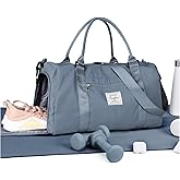 Gym Bag Womens,Travel Duffel Carry on Bag Sport Tote Bag Weekend Overnight Bag