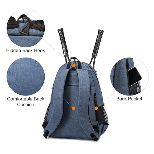 Sucipi Tennis Bag Professional Tennis Backpack for Men and Women