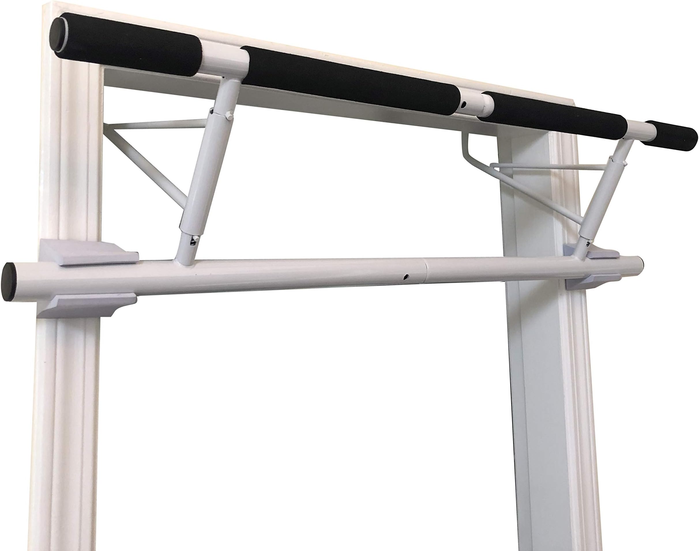 SHAMROCK TRIPLE GYM Folding Pull Up Bar, No Assembly Required, Folds Flat & Comes Apart for Travel Or Storage, USA Shipping and Warranty