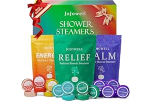 JoJowell Shower Steamers Aromatherapy - 18 Pack Birthday Gifts for Women, Self Care, Christmas Gifts Stocking Stuffers for Adults, Women, Men, Mom, Teens, White Elephant, Relaxation Home SPA