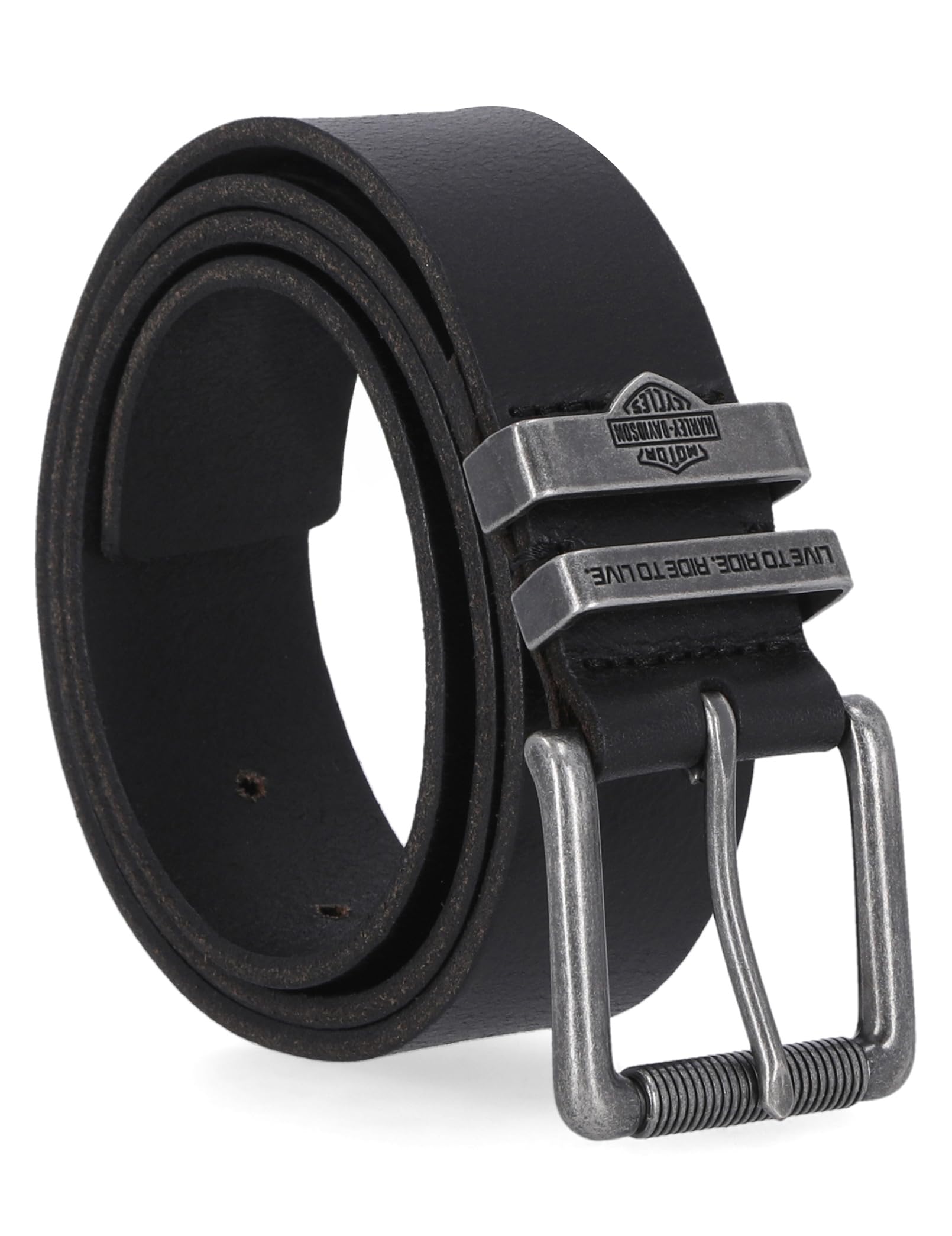 Harley-Davidson Men's 38mm Leather Belt