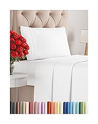 Twin Size 3 Piece Sheet Set - Comfy Breathable