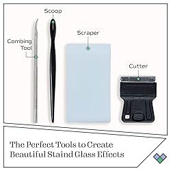 Gallery Glass, 4 Piece Tool Set Perfect for Stained
