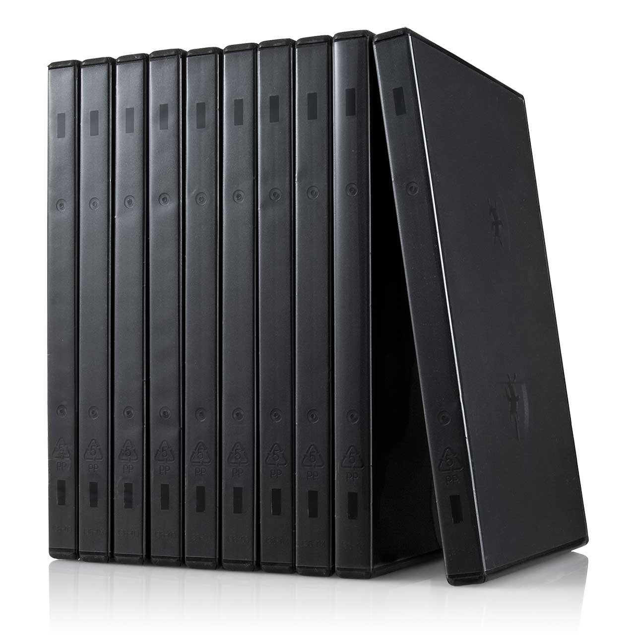 サンワサプライ DVDケース 4枚収納 トールケース 10枚セット ブラックの商品画像