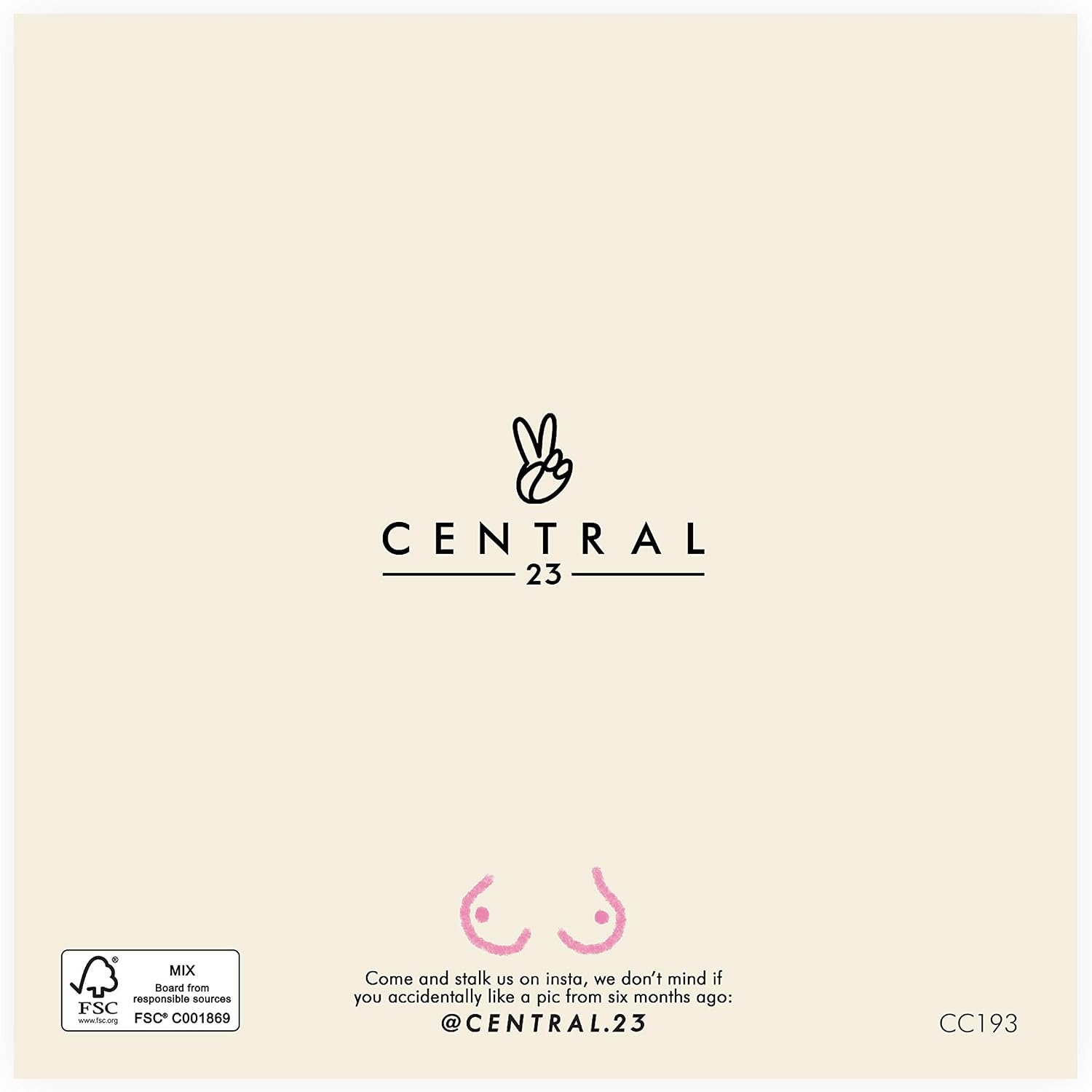 Central 23, Funny Birthday Card for Friends, 'Youβre The Tts', Humorous Birthday Cards for Women Wife Sister - Image 4