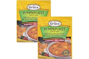 Grace Pumpkin Beef Soup Mix 1.76 oz (50 g) Pack of 2