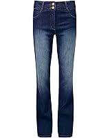 Cotton Traders Womens Ladies Magic Straight Leg Jeans Pants 31