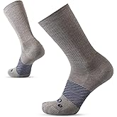 OS1st Wicked Comfort Merino Wool Crew Socks – Max Cushion, Light Compression, Blister Protection, Breathable
