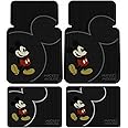 Mickey Mouse Vintage Front & Rear Car Truck SUV Seat Rubber Floor Mats