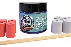 BENS APPLIANCES Ben's Appliances Washing Machine Suspension Grease Kit | Damping Grease | 50ml, with Foam Inserts For Whirlpool & Samsung, BA-80048 Bounce-B-Gone