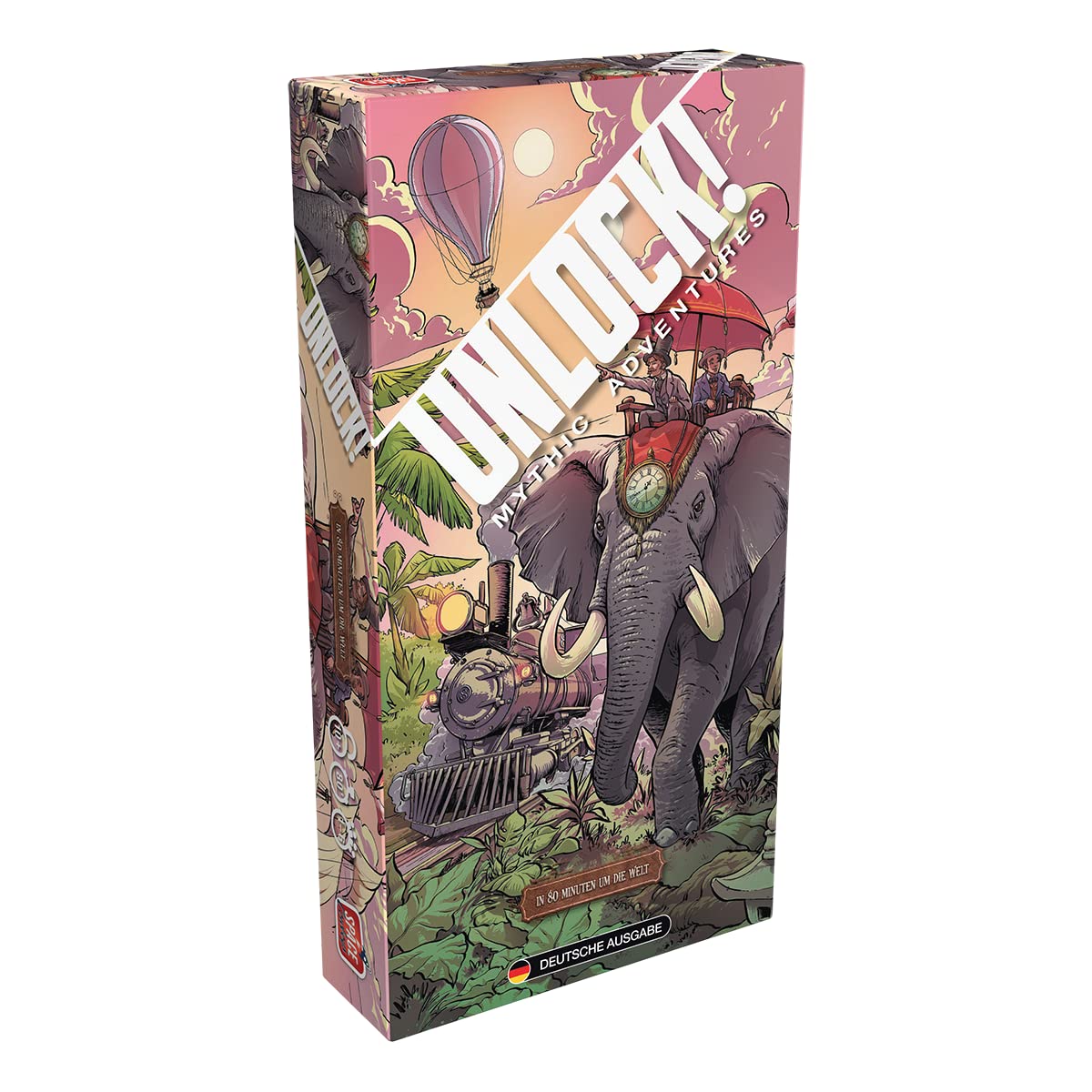 Space Cowboys Asmodee Unlock! – In 80 Minutes around the World | Family Game | Puzzle Game | 1-6 Players | From 10+ Years | 80+ Minutes | German — image 1