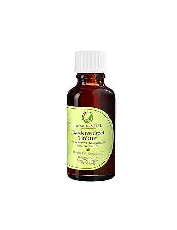 Kardenwurzel Tropfen - Wilde Karde Tinktur | Handgefertigt in Oberschwaben | Tinktur aus der Wurzel der Karde | 100% natürlic