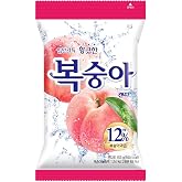 Peach Hard Candy with 12% Peach Juice - Individually Wrapped, Perfect for Parties &amp; Halloween Treats_5.4oz (153g)_1 Pack