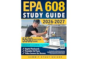 EPA 608 Study Guide: Get Ready to Legally Work on HVAC/R Systems with the 28-Day Field-Proven Retention Protocol. Leave Stress Behind and Build Confidence, Even If You Hate Tests or Have No Time.