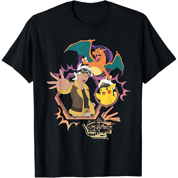 Amazon.com: Pokémon - Horizons Friede Captain Pikachu Charizard