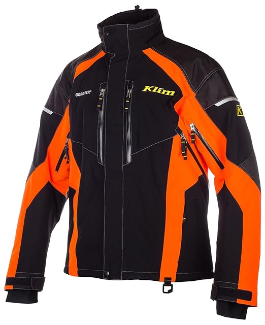 Klim Vector Parka Men's Ski Snowmobile Jacket Orange/Medium Amazon