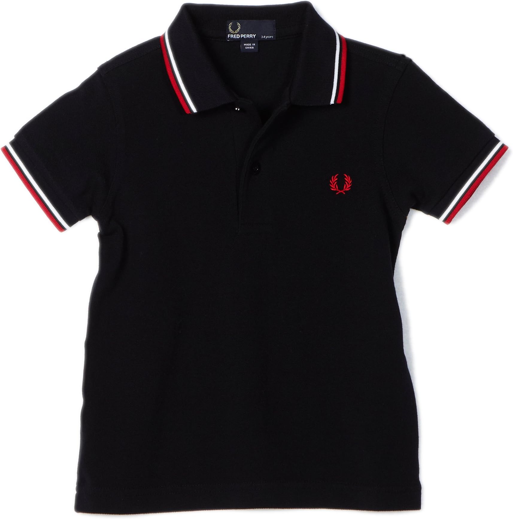 Fred Perry Little Boys' Kids Twin Tipped Shirt
