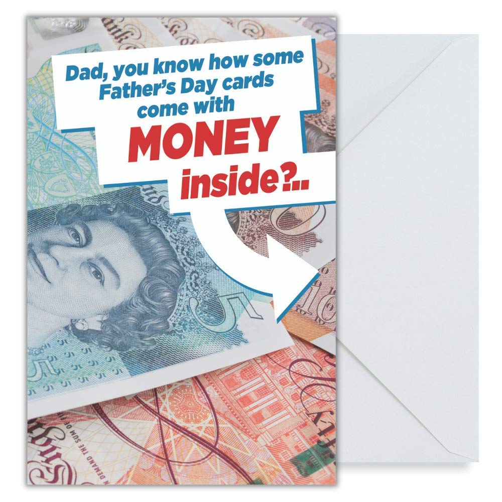 Emotional Rescue Humourous Father's Day Card, Funny Father's Day Card for Dad, Multi-Coloured