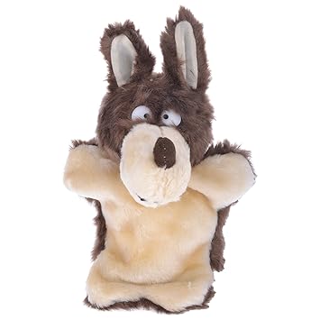 hand puppets in the dark