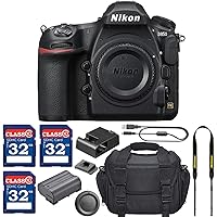 Nikon D850 DSLR Camera (Body Only) + 3 Memory Card Bundle
