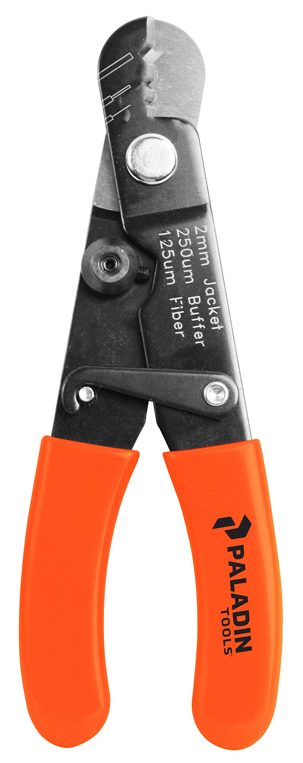 Paladin Tools PA1162 3-Level Mini Fiber Optic Stripper | PA1162 Adjustable Fiber Stripper & Cutter | 2.0-3.0mm Fiber Optic C Cables