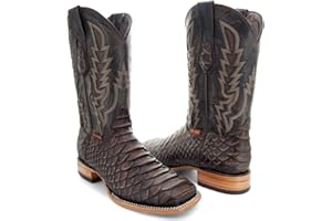 Soto Boots Mens Python Print Boots H50032