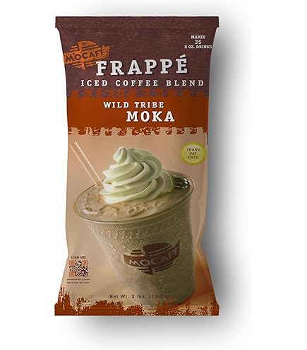 Amazon.com: MOCAFE Tahitian Vanilla Latte Frappe Mix, Blended Iced