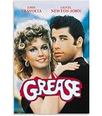 Quadro Con Foto A3 Incorniciata Di Grease - Stampa Con Firma Autografata Di Olivia Newton-John E John Travolta - Cimelio Per Fan