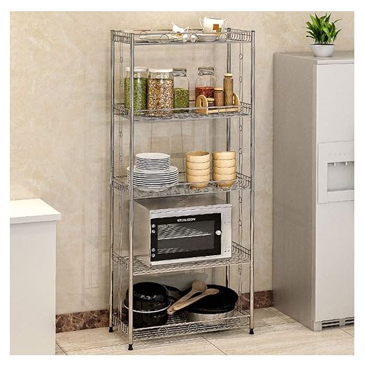 MGEW Estante del Horno De Microondas, Acero Inoxidable ...