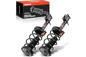 A-Premium Rear Pair (2) Complete Suspension Strut & Coil Spring Assembly Compatible with Subaru Forester 2003 2004 2005