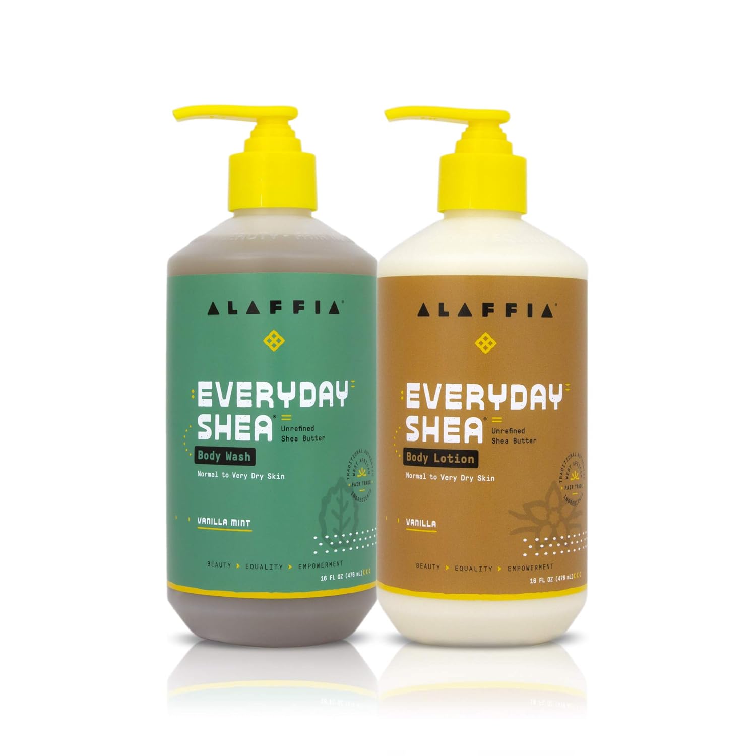 alaffia body lotion everyday shea