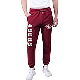 Ultra Game Adults NFL Official Active Super Soft Fleece Game Day Jogger Sweatpants
