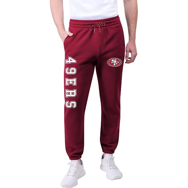 Pantaloni Zubaz Da Pigiama Per Uomo, Taglia M, San Francisco 49ers, Nuovi, Ufficiali NFL