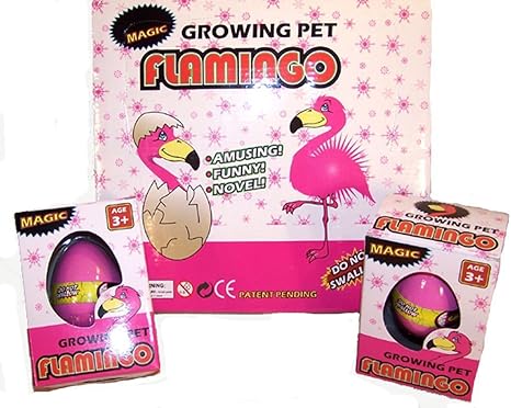 flamingo egg toy