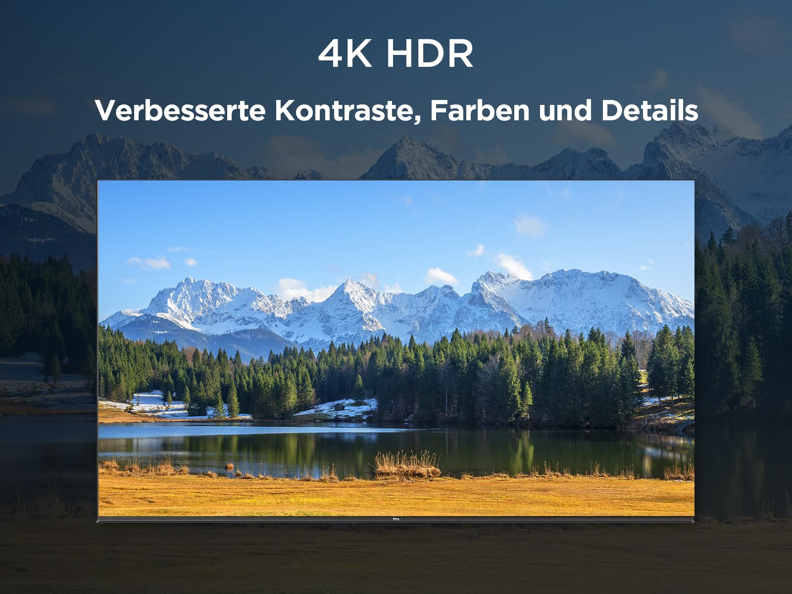 TCL 65V6C 65 Zoll Direct LED TV, 4K HDR Fernseher, Smart TV mithilfe von Google TV (Dolby Audio, Motion Clarity, Kompatibel mit Google Assistant & Alexa) 5