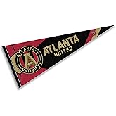 Atlanta United Football Club Pennant and 12 in X 30 in Banner