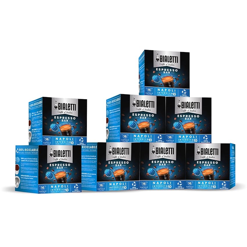 Bialetti Caffè D'Italia, Multipack 128 Capsule