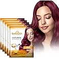 Herbishh Argan Hair Mask - Deep Conditioning & Hydration 25ml x 5 Pouches for Healthier, Nourished Hair | No Sulphates, No Parabens | Travel-Friendly Pack