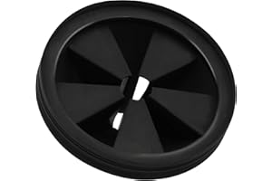 Garbage Disposal Splash Guard Collar Sink Baffle, Food Waste Disposer Parts Accessories, 3-3/8 Inch Multi-Function Drain Plugs for Garbagal Disposals by CLEESINK