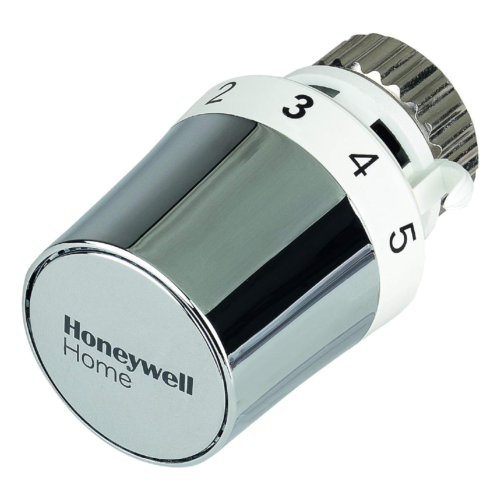 Honeywell Home Thermostatic Radiator Valve Head Thera-5 - M30 x 1.5 TRV Connection,Compact ChromeDesign,Liquid SensorNo BatteriesEasy Install Manual RadiatorThermostatHeadforEfficient Heating(T5029W0)