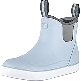 Trudave Women's Deck Boots, Anti-slip Ankle Rain Boot for Women Fishing Boots Waterproof Rubber Garden Shoes for Fishing, Farming & Outdoor Work, Size 6-11