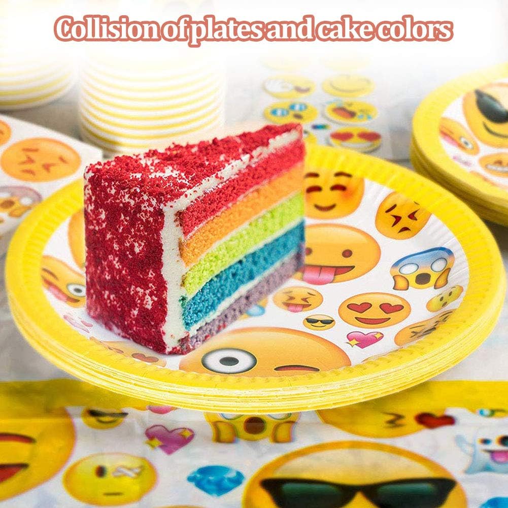 81 Piece Party Supplies Birthday No Need to Wash Tableware Set - Image 5
