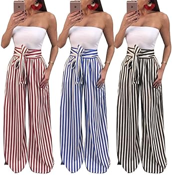 pantalones anchos de moda