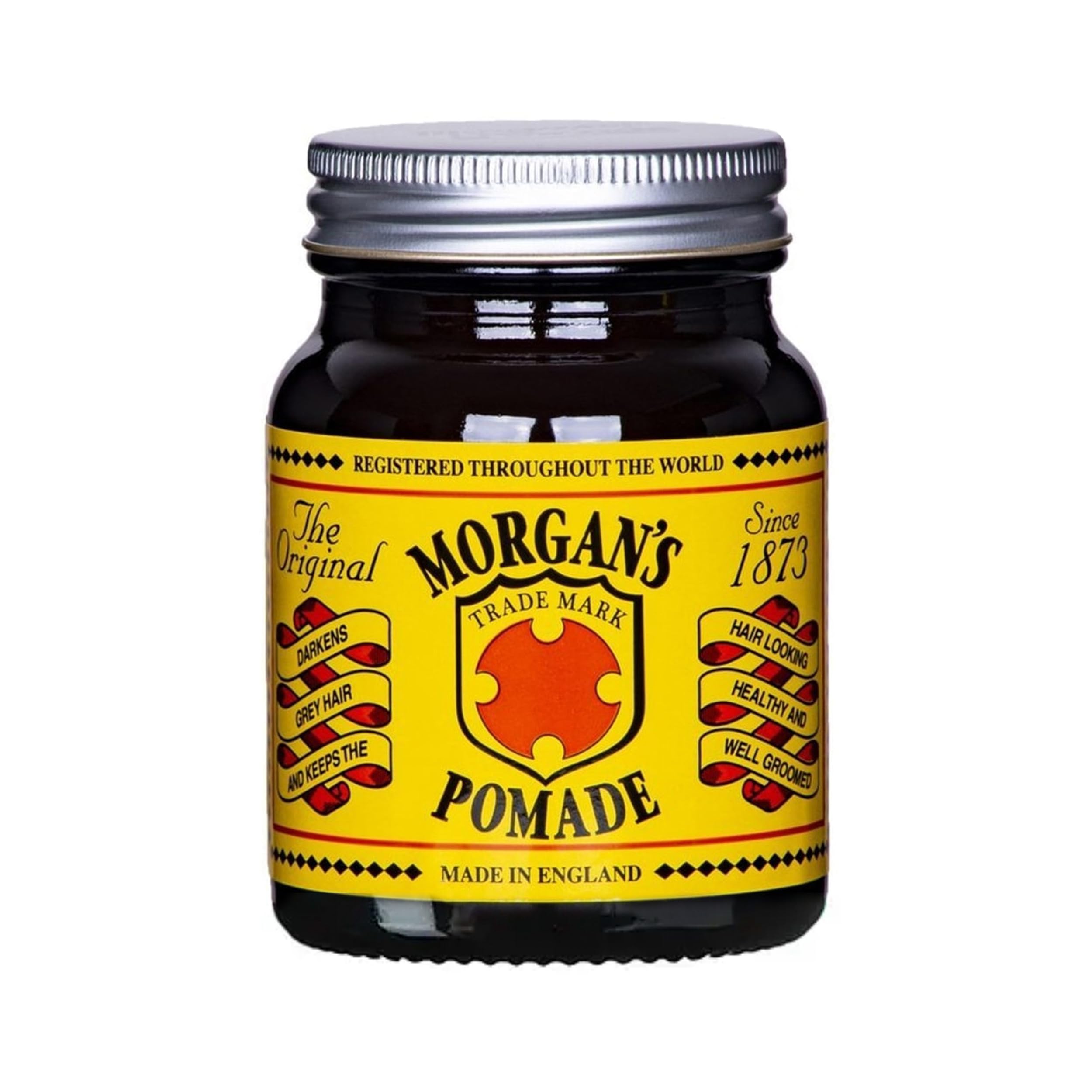 MORGAN'S POMADE 'The Original' - Simply Takes The Grey Away! 3.53 oz (100g) 2-Pack for Men