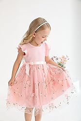 Toddler Girl Tulle Dress Summer Ruffle Sleeveless