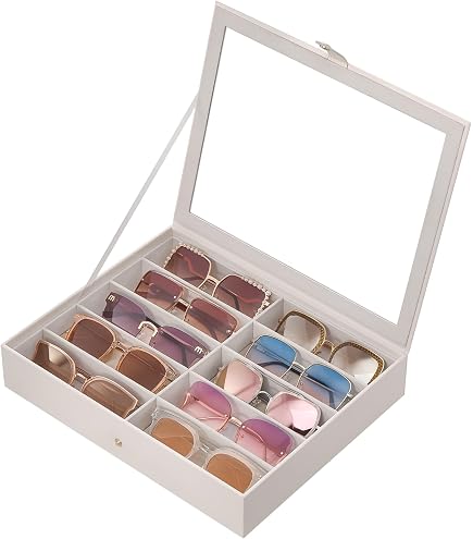 10 Slots Sunglass Organizer for Multiple Pairs of Eyeglass Storage Sunglass Storage 10/30 Slots Sunglass Organizer For Multiple  main image 3