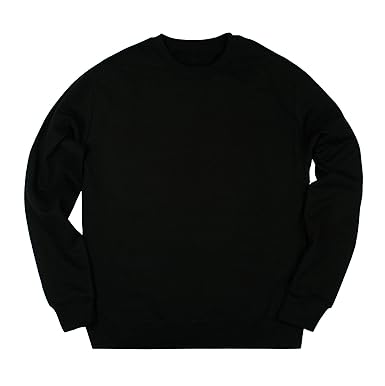 black crew neck
